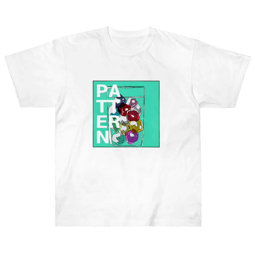 二木 こうた、🐭のPATTERN（表裏デザイン） ヘビーウェイトTシャツ