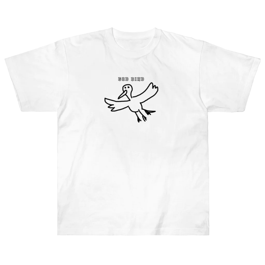 OpapanのGOD BIRD ヘビーウェイトTシャツ