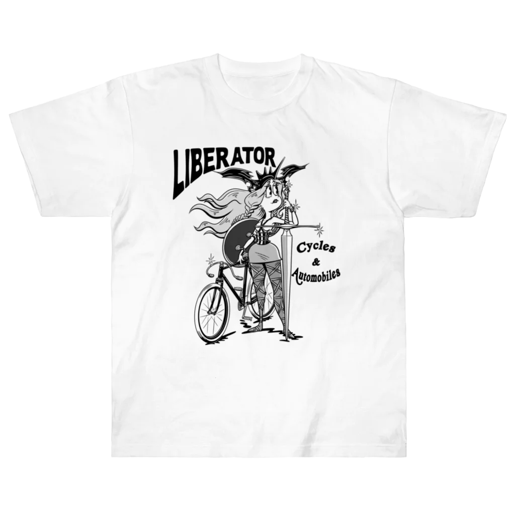 nidan-illustrationの“LIBERATOR” Heavyweight T-Shirt