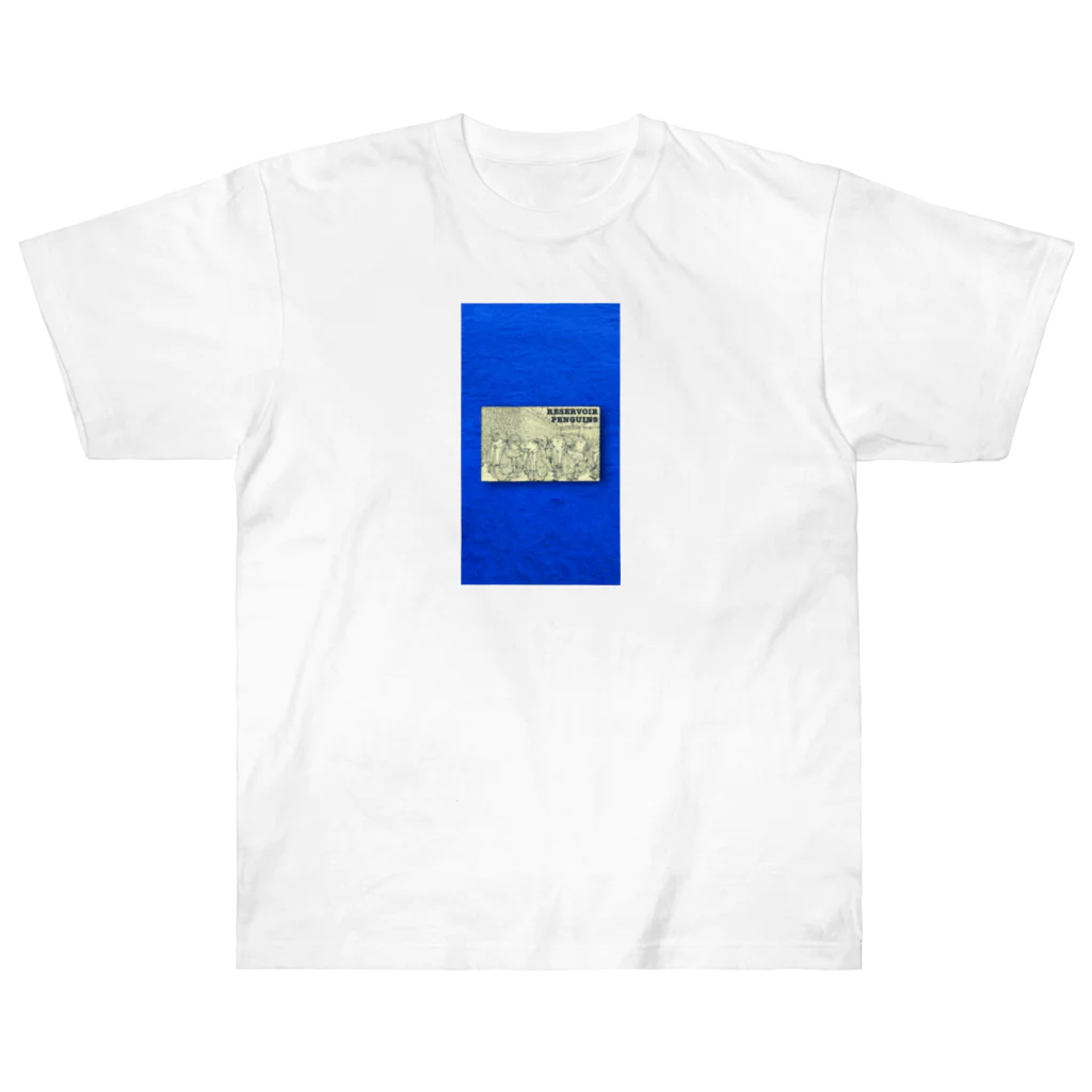 animal おのみちのBLUE RESERVOIR PENGUINS  Heavyweight T-Shirt