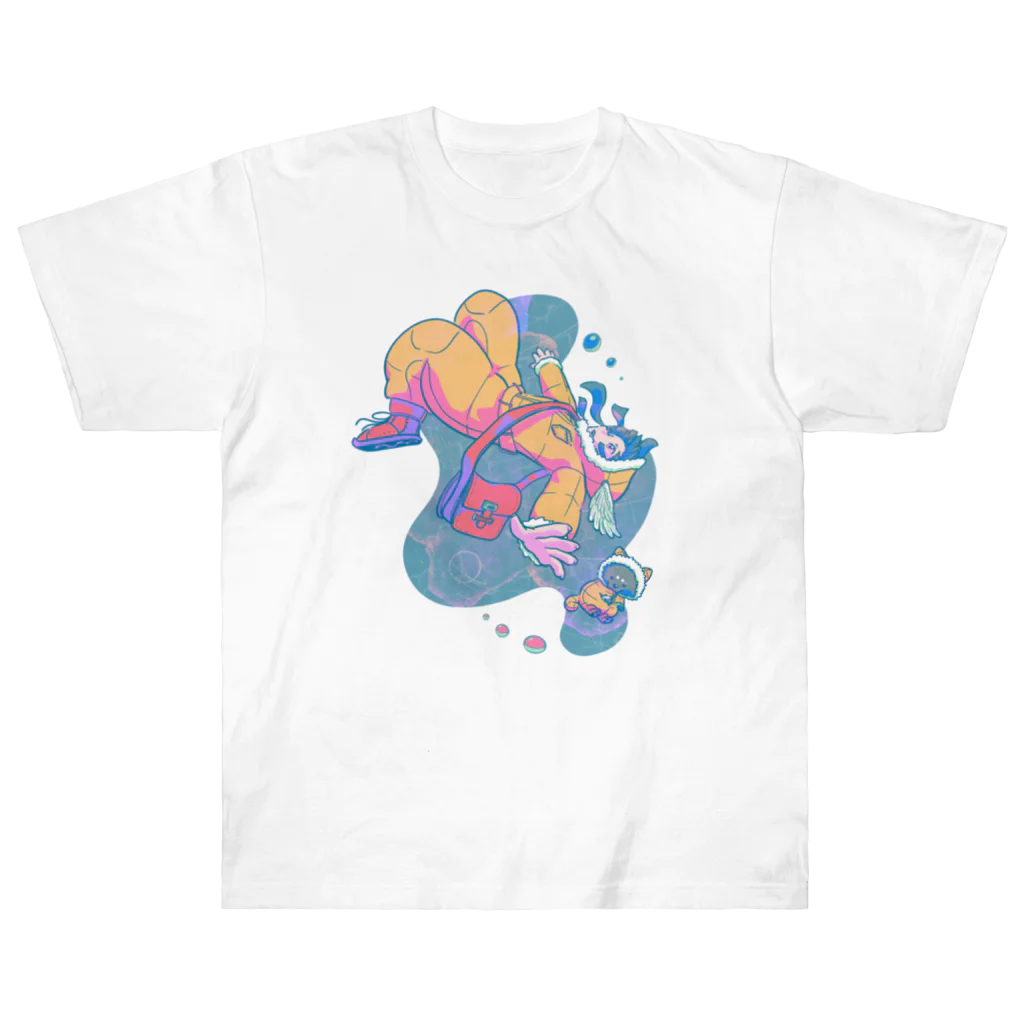 huroshikiのgravity girl ヘビーウェイトTシャツ