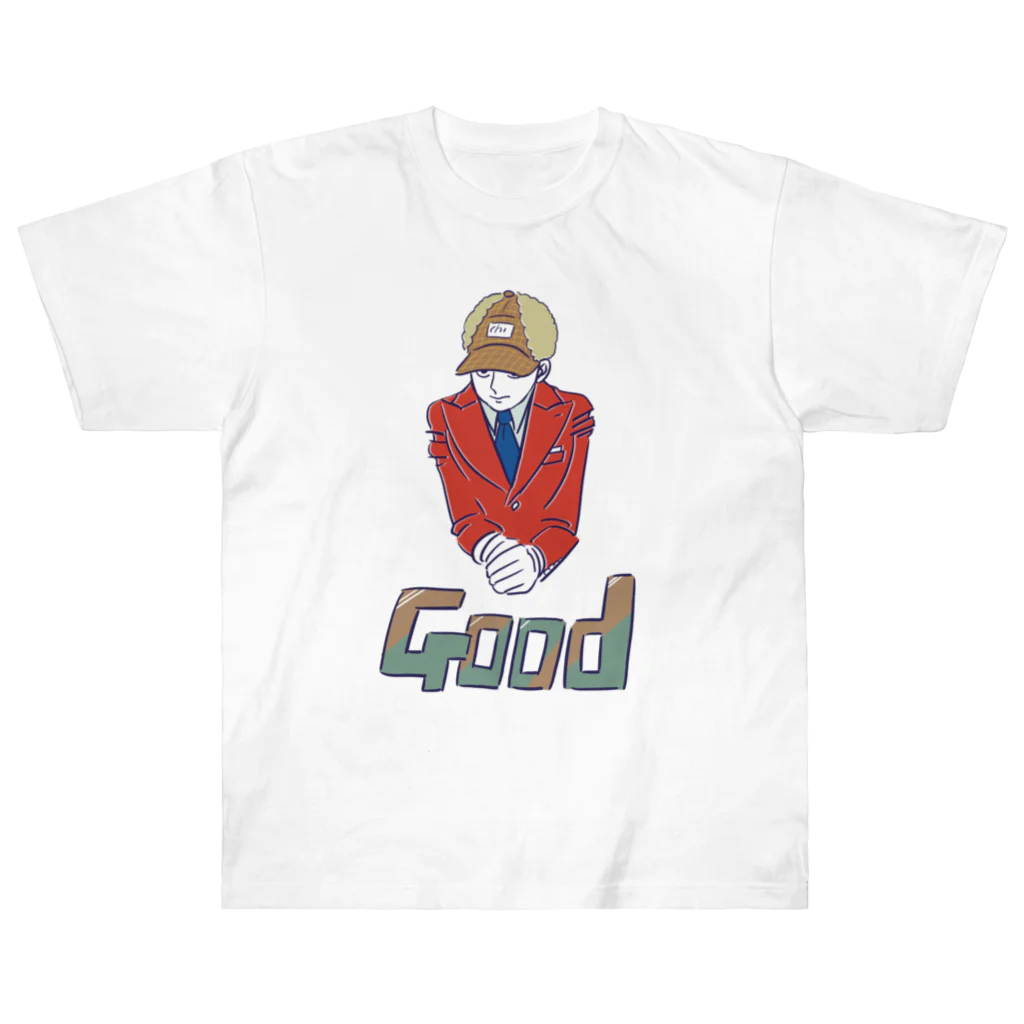 柳沢ユーヲのWILL BE GOOD MAN ヘビーウェイトTシャツ