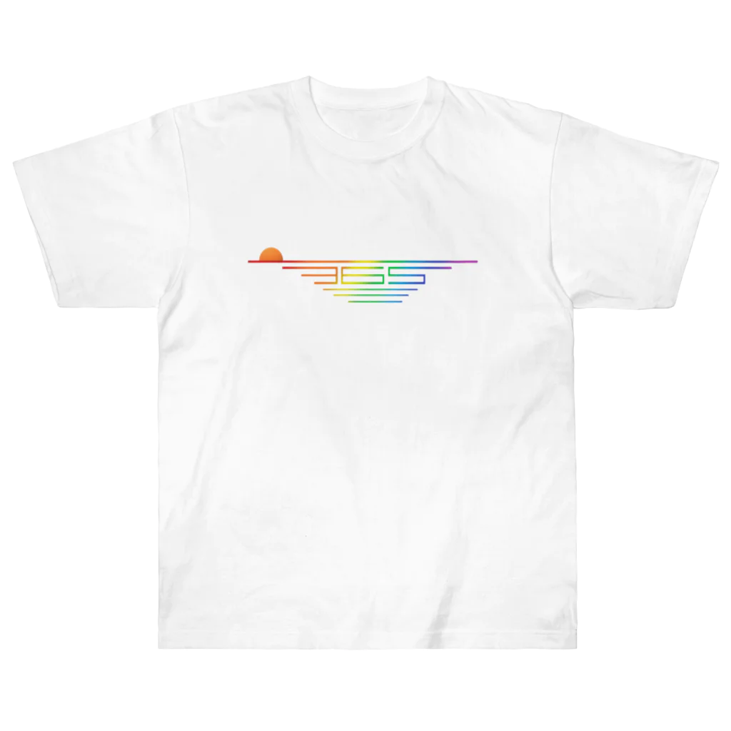 ASCENCTION by yazyのHORIZON -RAINBOW- (21/12) ヘビーウェイトTシャツ