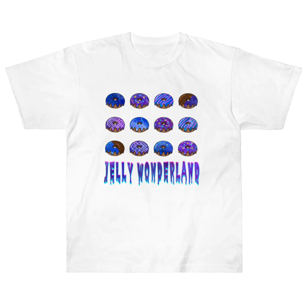 【公式】JELLY WONDERLAND【ショップ】のジェリードーナツ ヘビーウェイトTシャツ