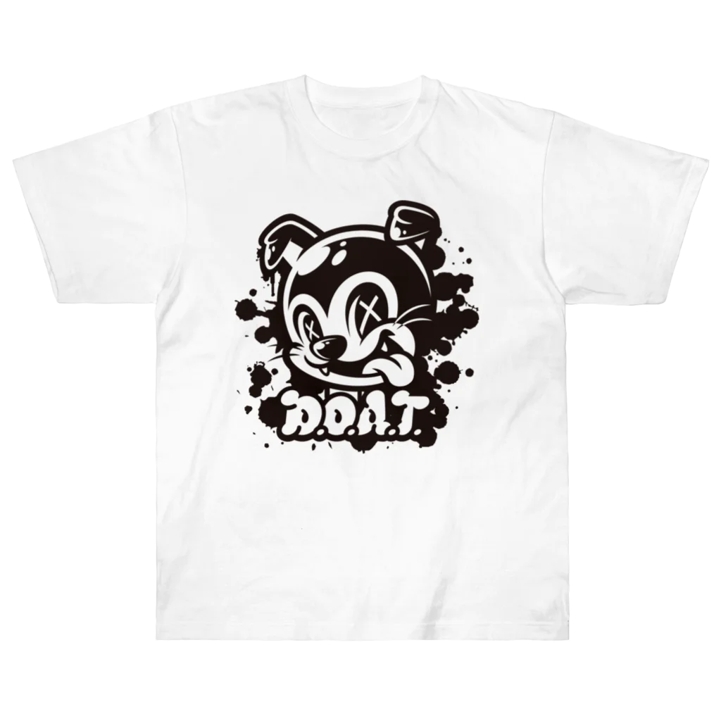 D.O.A.T SHOPのD.O.A.T. face-1 Heavyweight T-Shirt