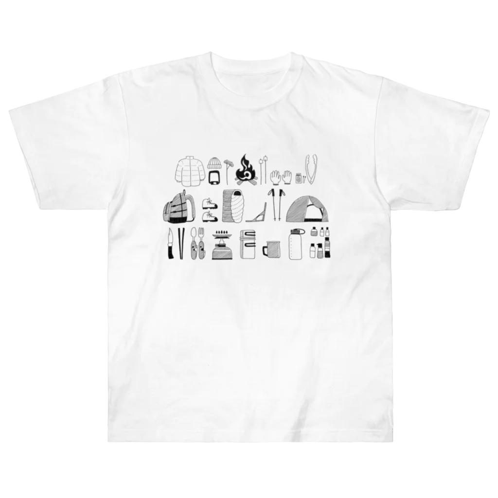 まつのき商店のキャンプの道具A Heavyweight T-Shirt