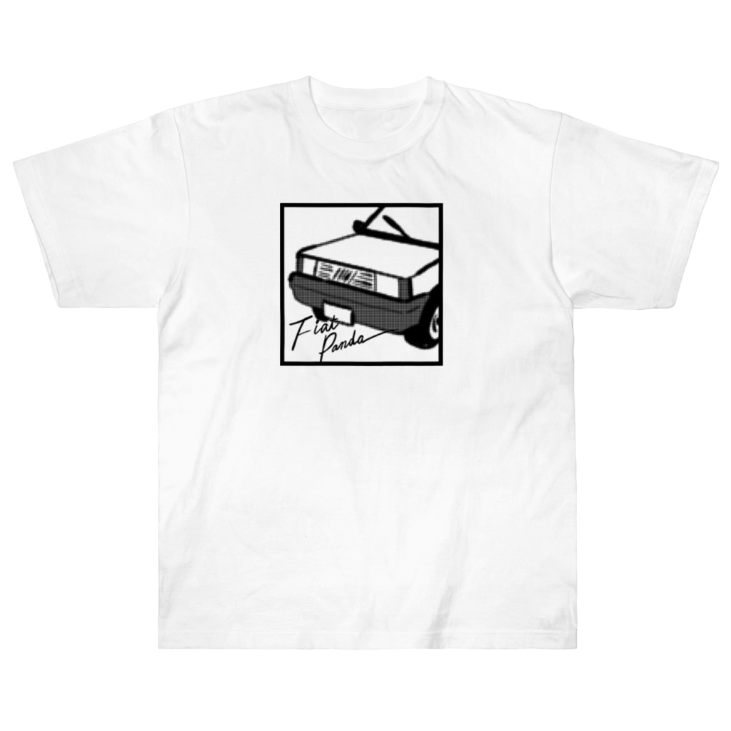 pandaticsの昔みたことあるドット絵 Heavyweight T-Shirt