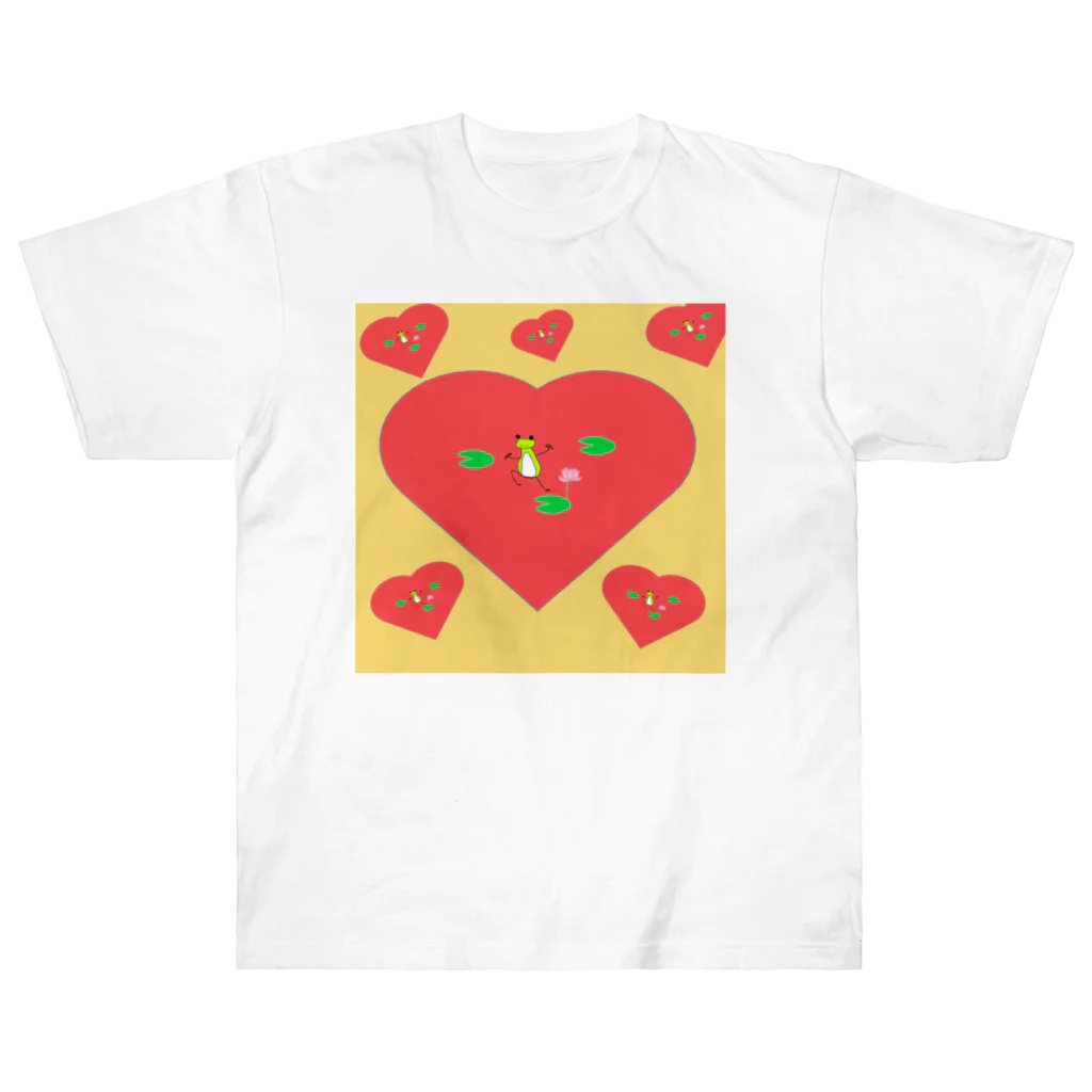 あるてみらのカエルちゃんピョンピョン Heavyweight T-Shirt