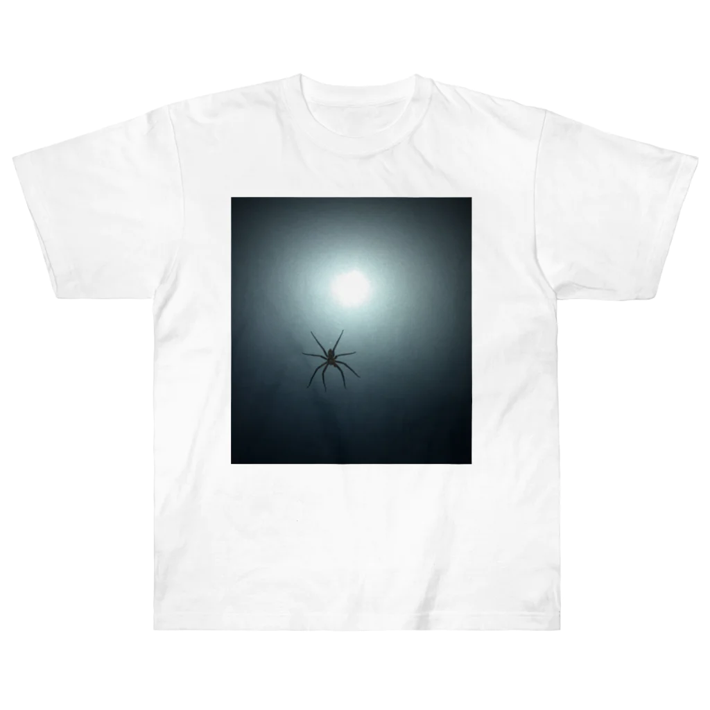 カヌレのお店の蜘蛛　1 ヘビーウェイトTシャツ
