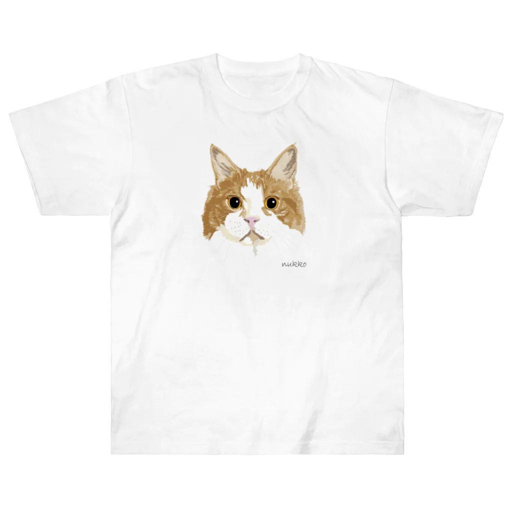 nuuko_artのねこのちくわさん Heavyweight T-Shirt