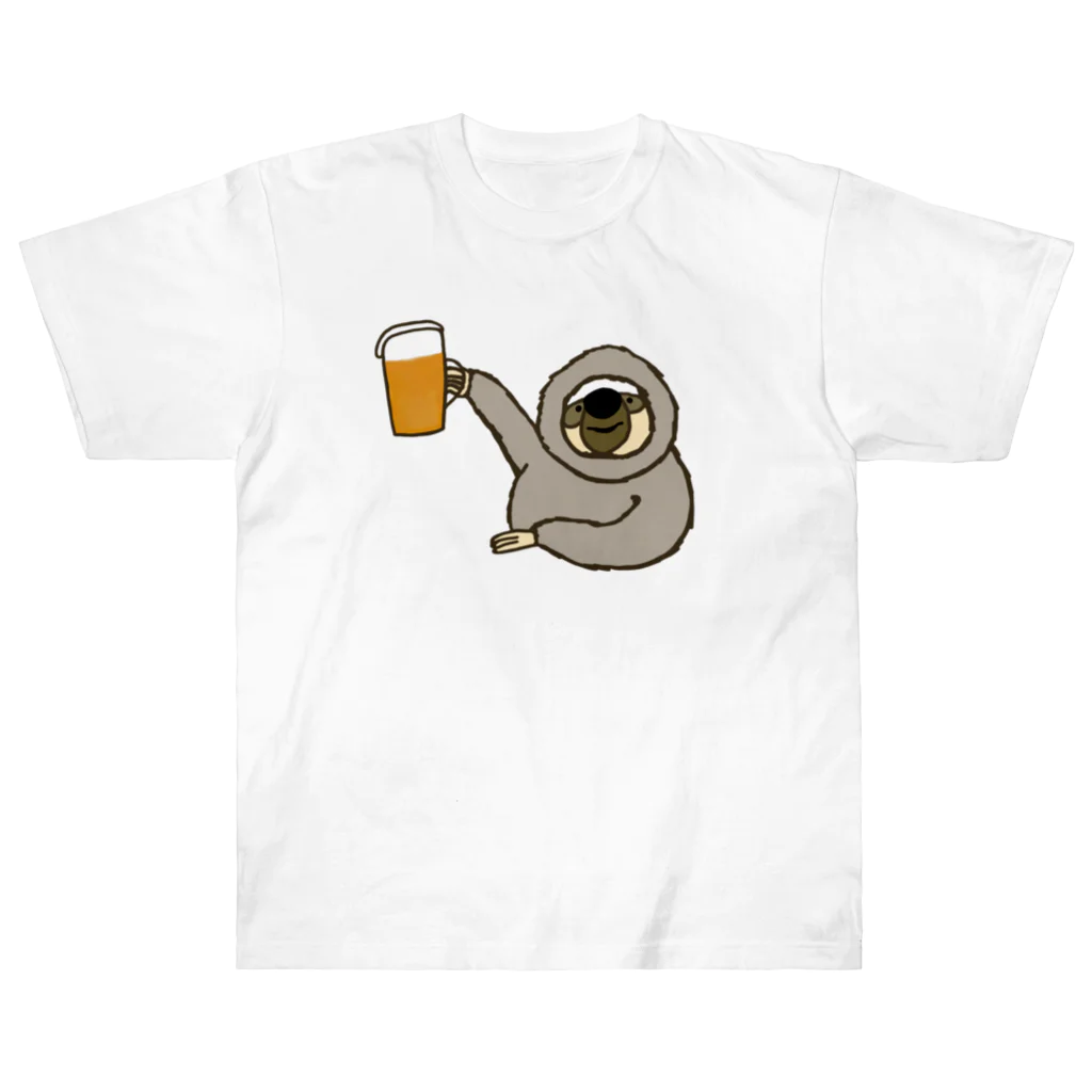 ＋Whimsyのなまけものビール Heavyweight T-Shirt