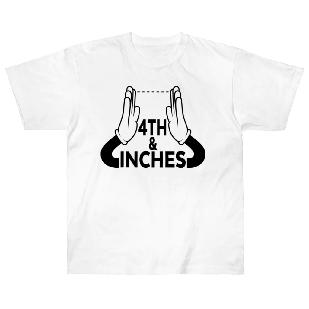 PB.Designsの4TH & INCHES ヘビーウェイトTシャツ