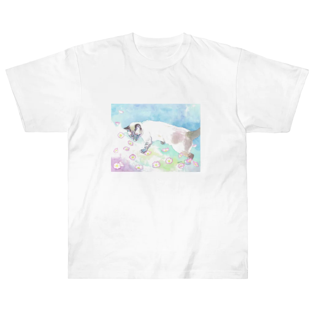 りとるたまの自由な心 Heavyweight T-Shirt