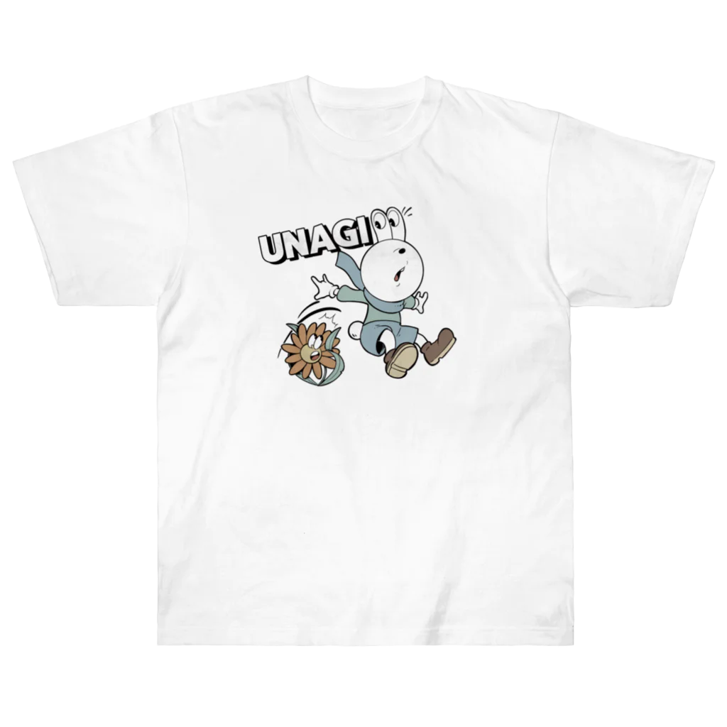 YUFOのUNAGI JUMP ヘビーウェイトTシャツ