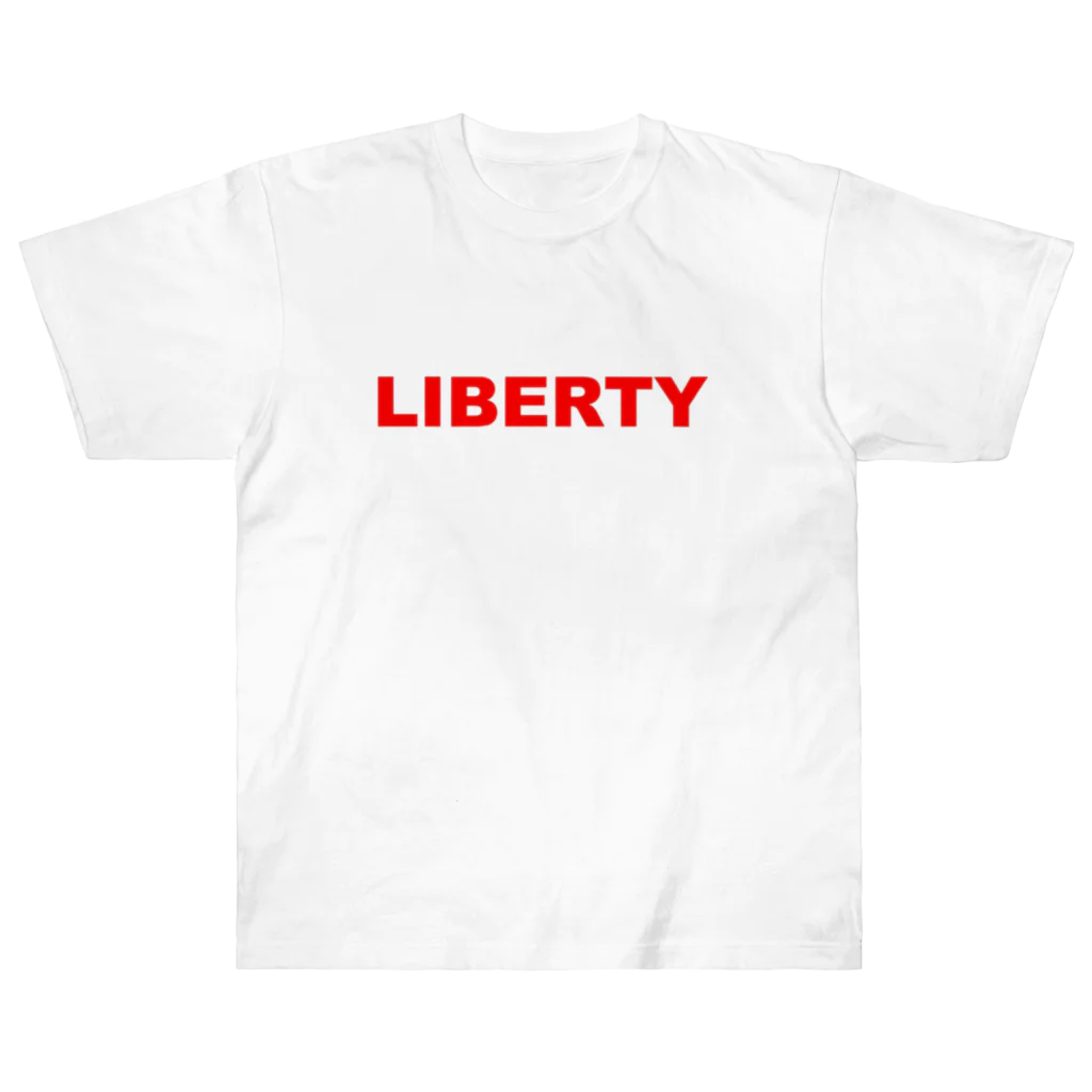 はるちゃん！(安達晴野/Seiya Adachi)のLIBERTY　Tシャツ　半袖　バックプリントあり Heavyweight T-Shirt