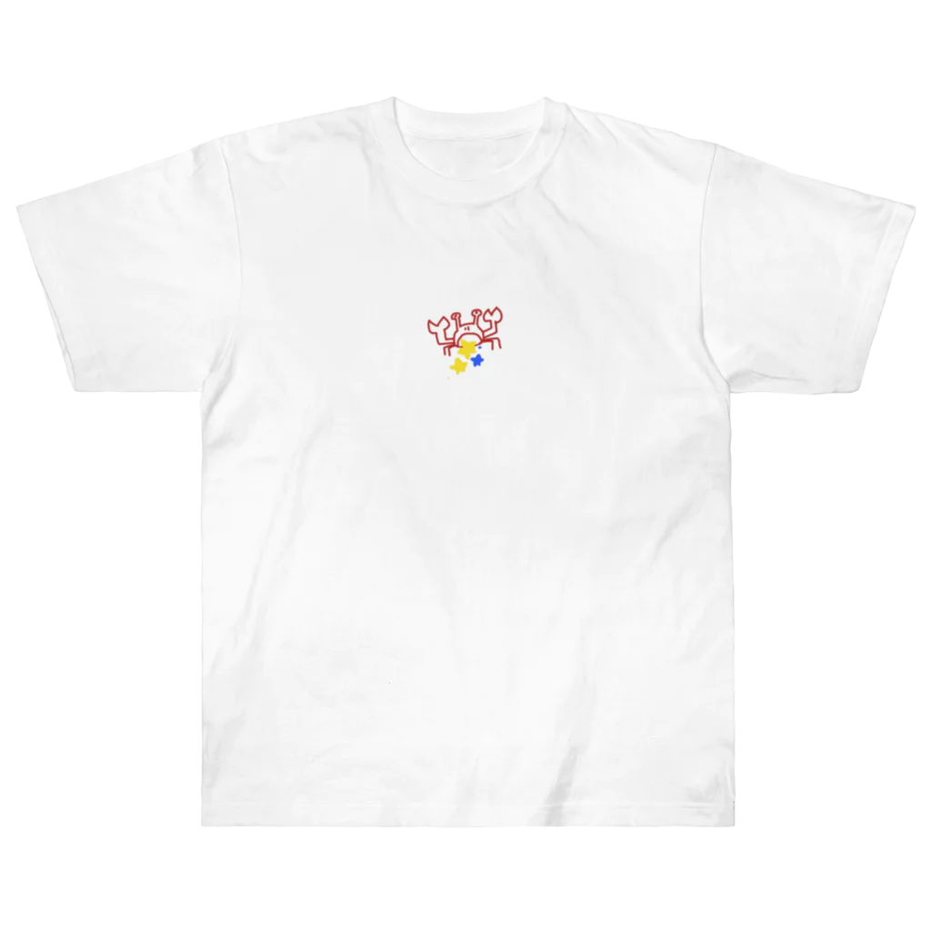 たこりんズのカニカニくんTシャツ Heavyweight T-Shirt