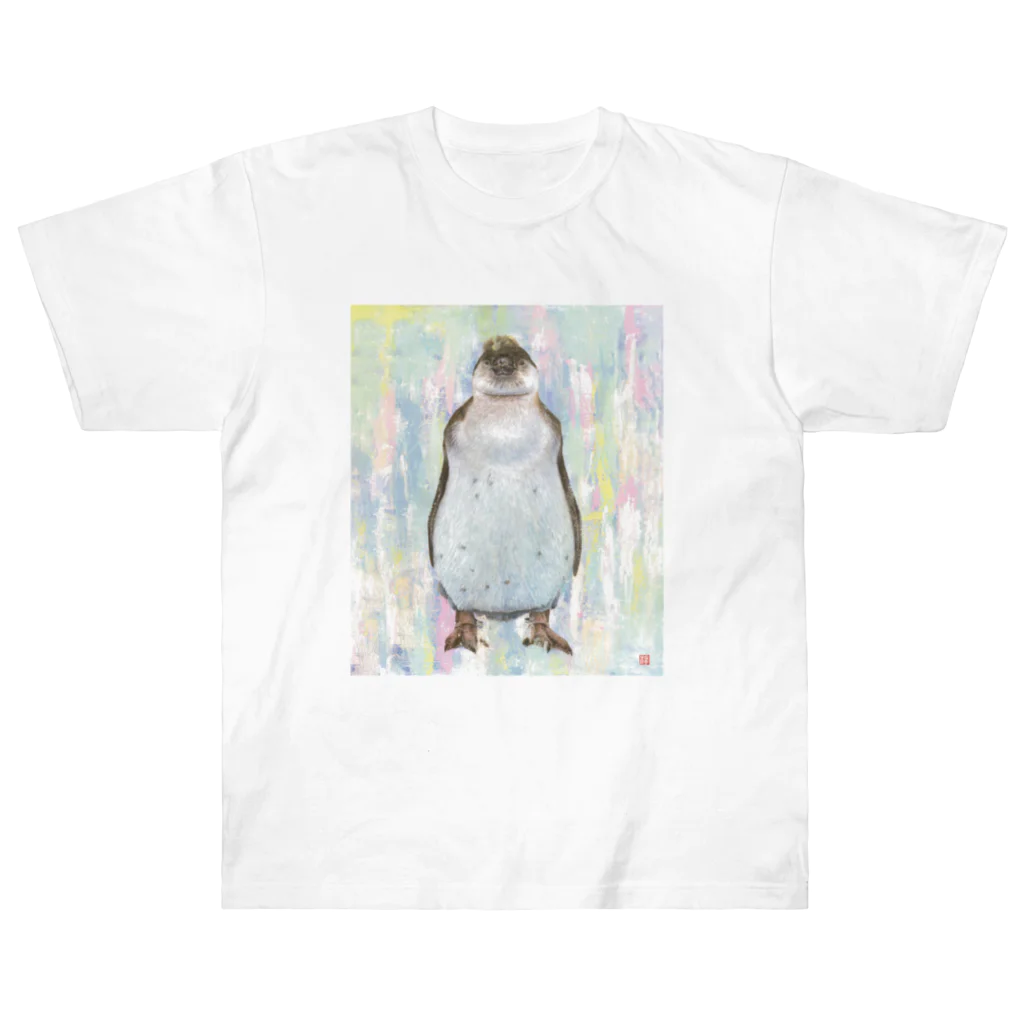 oyabinの工房のpenguin art ヘビーウェイトTシャツ