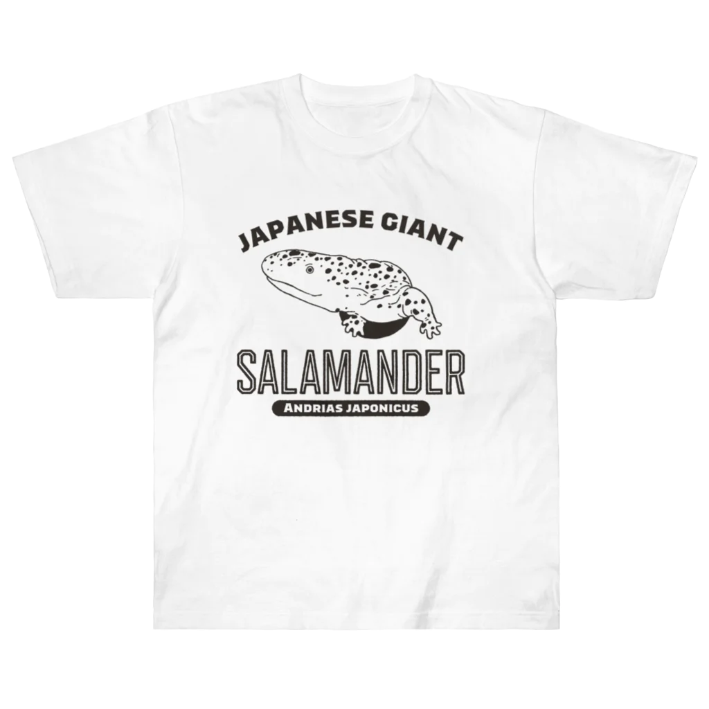 NOTARIのJ.G.サラマンダー大学ロゴ（濃茶） ヘビーウェイトTシャツ