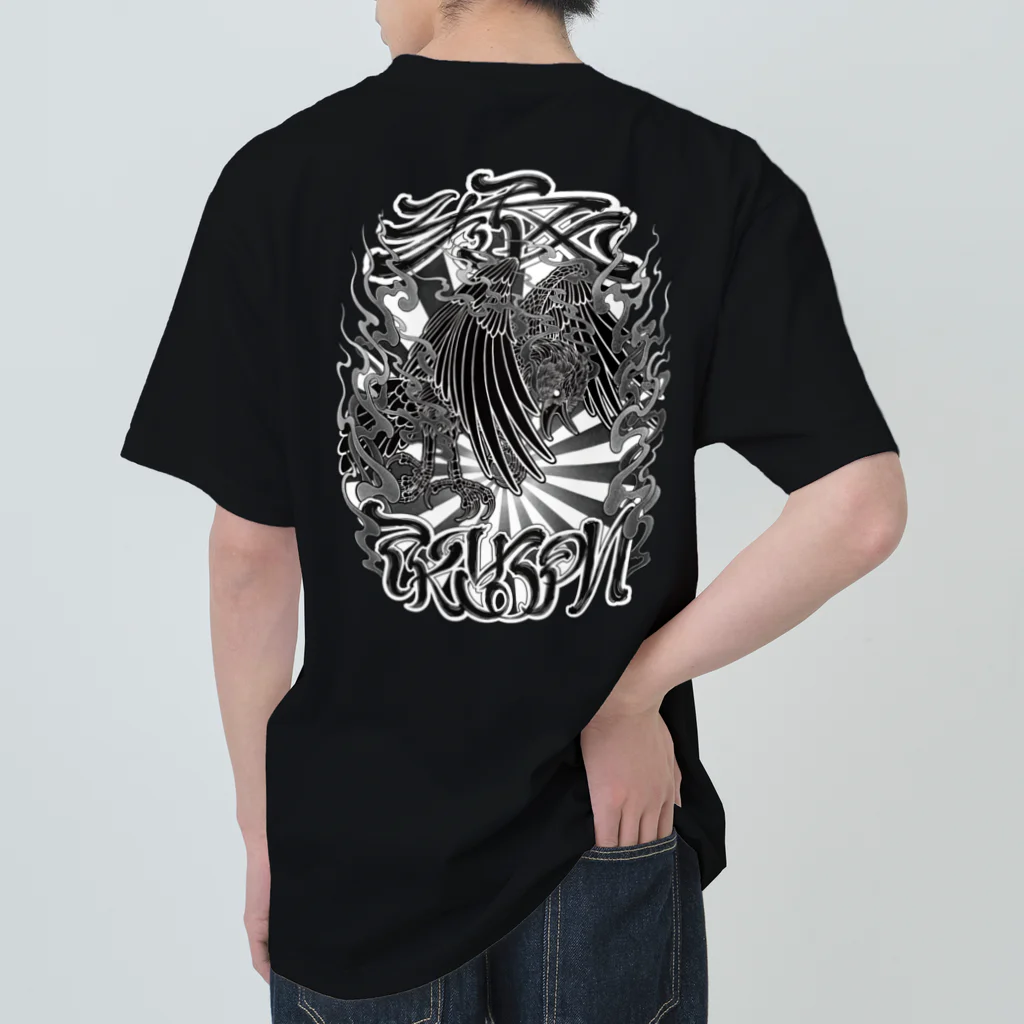 Y's Ink Works Official Shop at suzuriのCROW Heavyweight T-Shirt