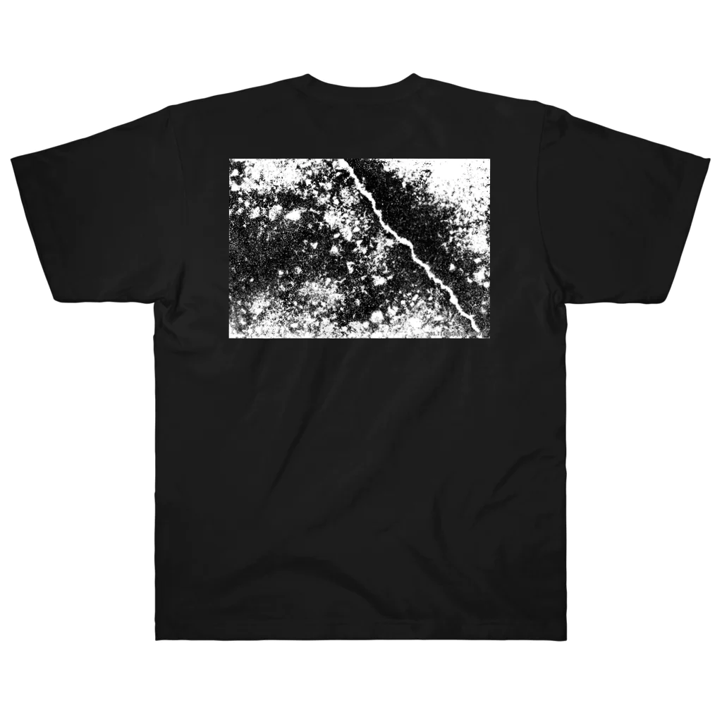 JohnnyのTS_TAKADA (バックプリント・黒) Heavyweight T-Shirt