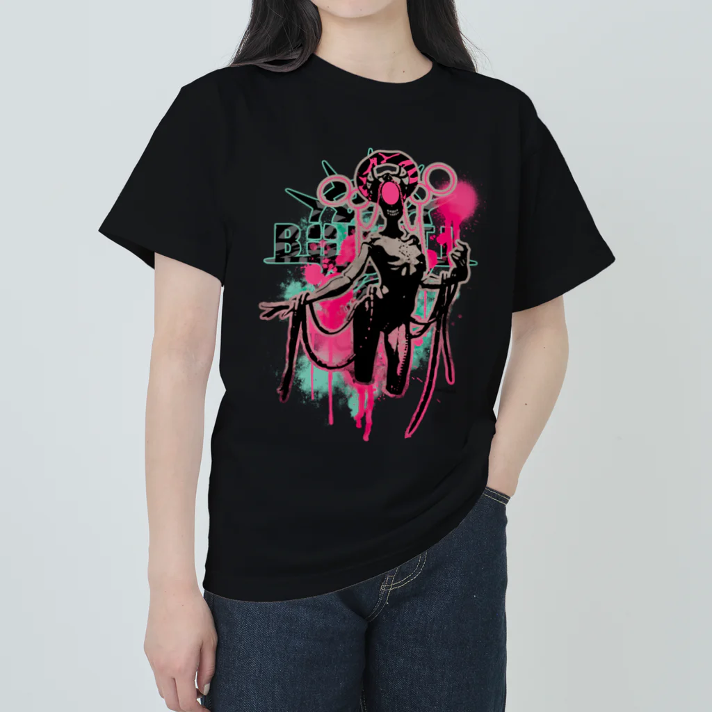 ぼるちのRiva_pink ヘビーウェイトTシャツ