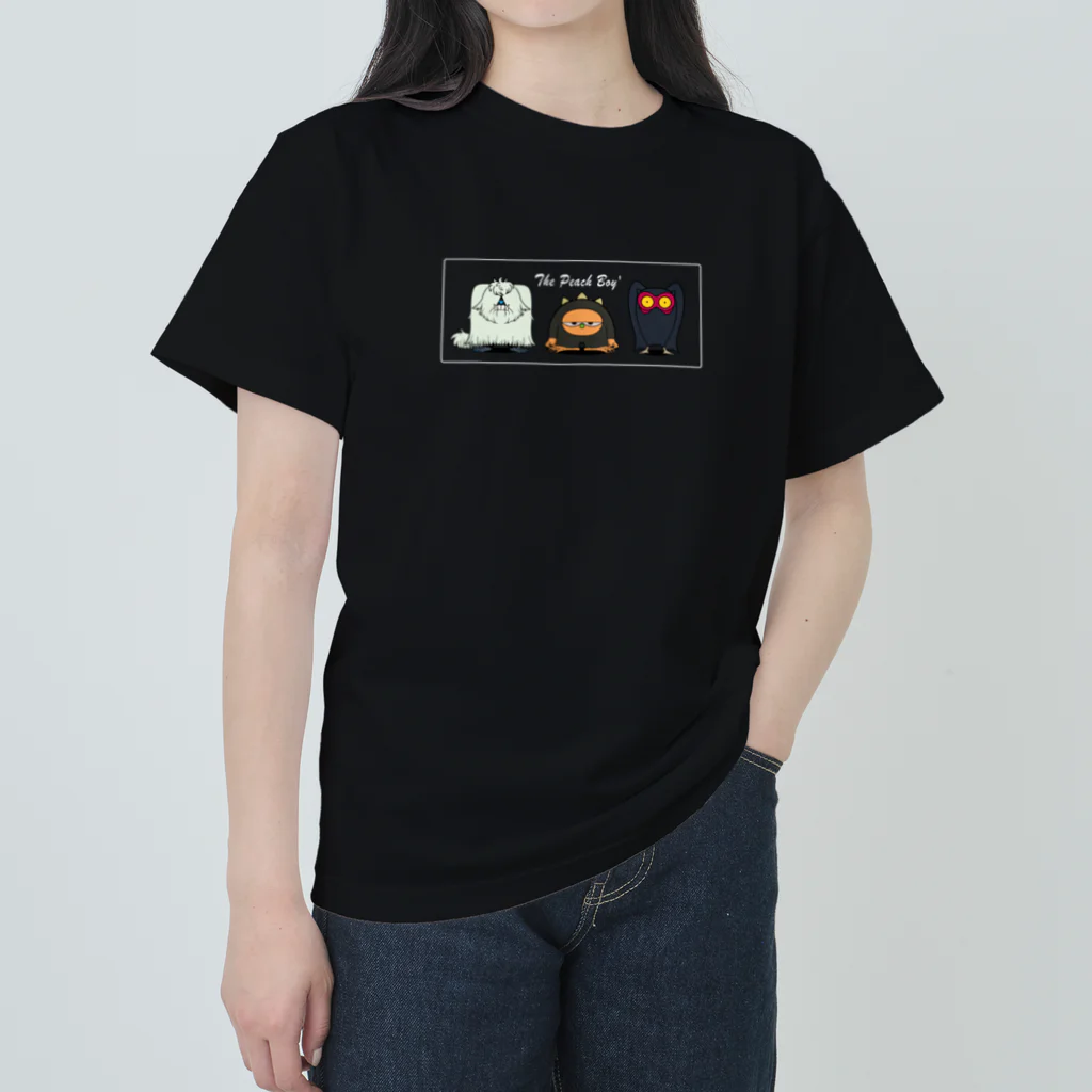 The Peach Boy'のThe Peach Boy’　カラー ヘビーウェイトTシャツ