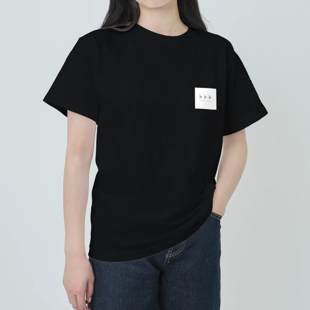 ♭♭♭(トリプルフラット)の♭♭♭ Heavyweight T-Shirt