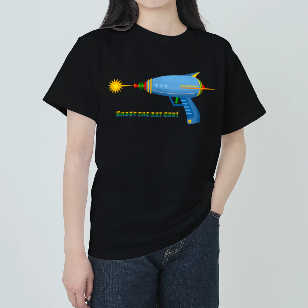 Teal Blue CoffeeのShoot the ray gun! Heavyweight T-Shirt