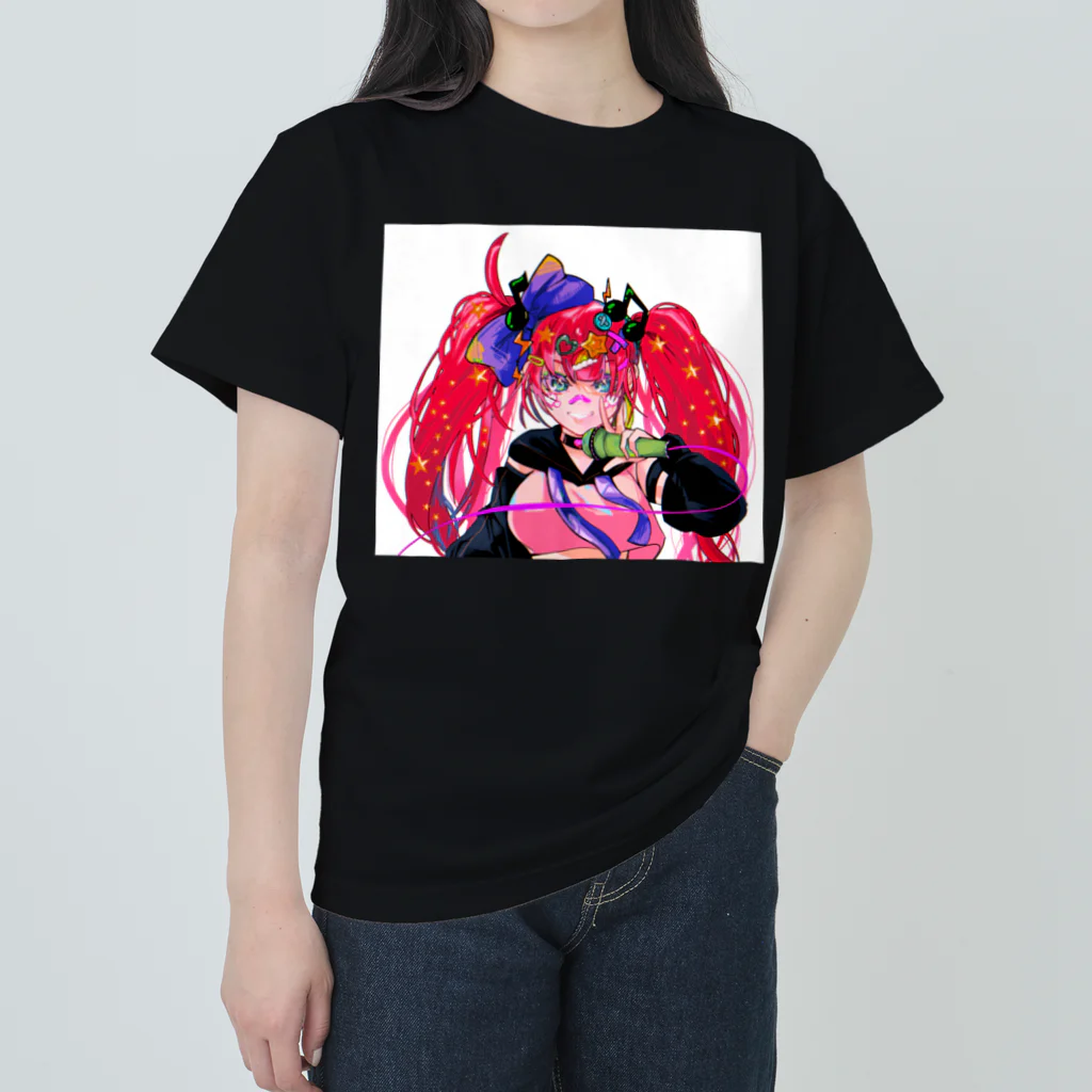 千咲-CHISA-の「あに★うた」Tシャツ(カラー) Heavyweight T-Shirt