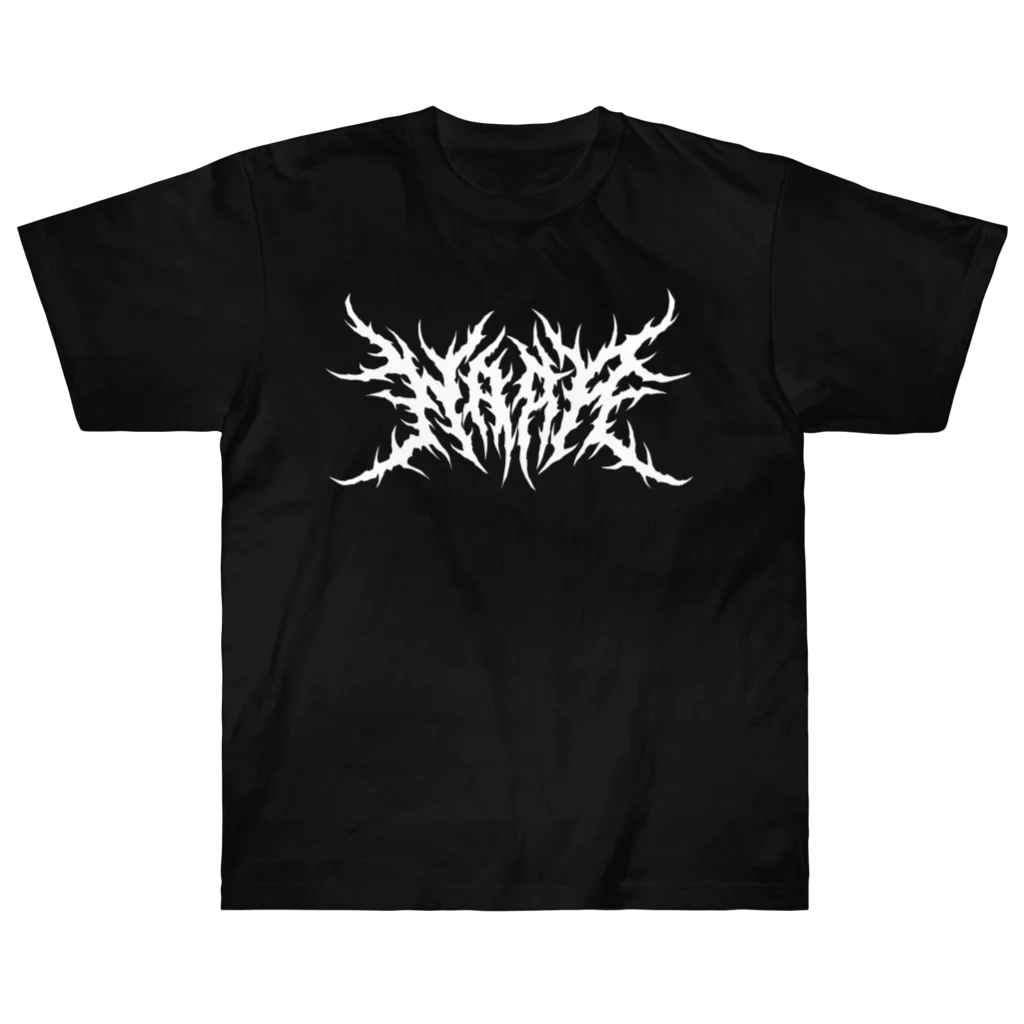 Toshihiro Egawa Artのデスメタル奈良/ DEATH METAL NARA ヘビーウェイトTシャツ