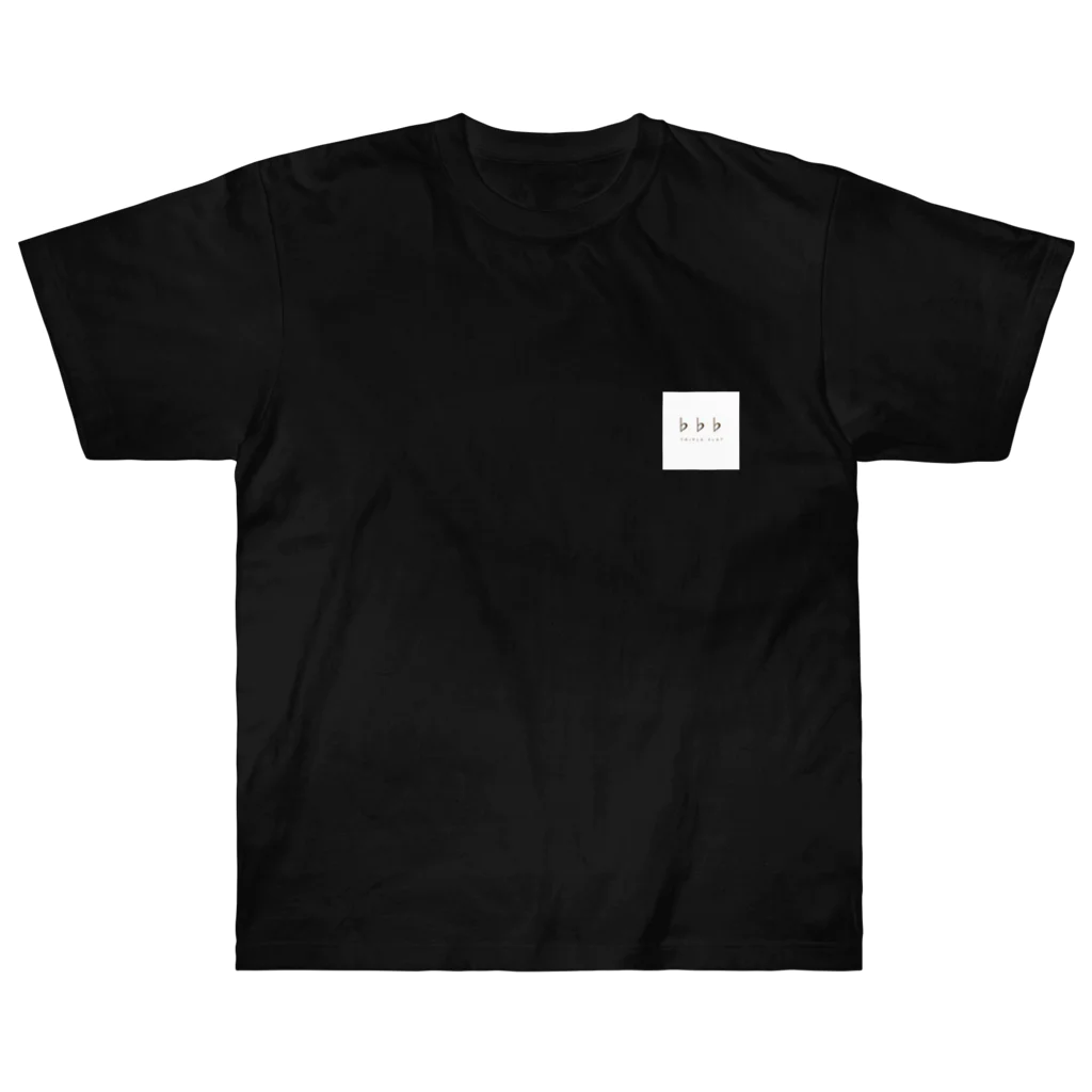 ♭♭♭(トリプルフラット)の♭♭♭ Heavyweight T-Shirt