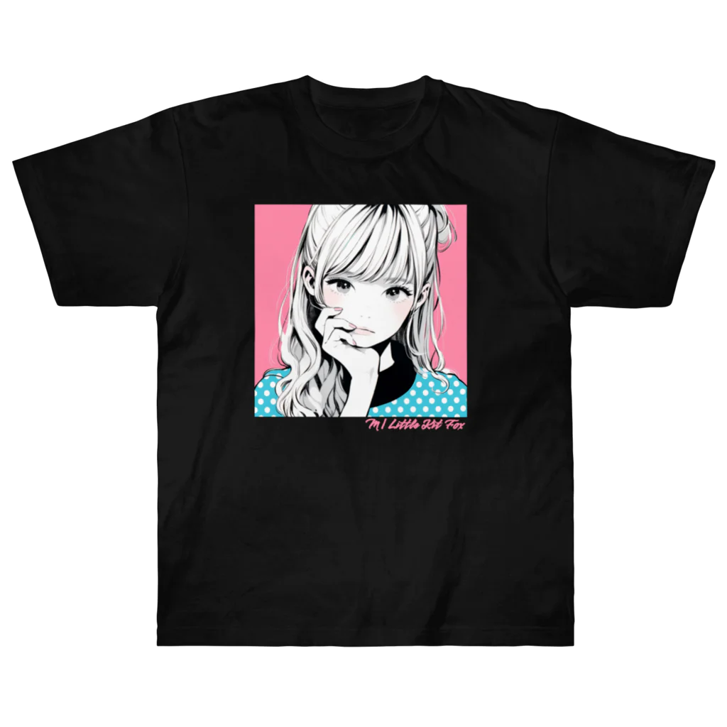 みゆみん@YouTuber ／M|Little Kit FoxのJade Tシャツ ヘビーウェイトTシャツ