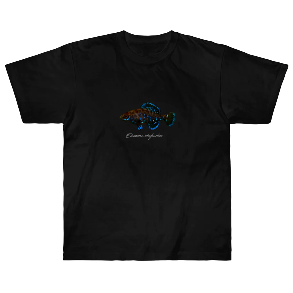 Serendipity -Scenery In One's Mind's Eye-のElassoma okefenokee ヘビーウェイトTシャツ