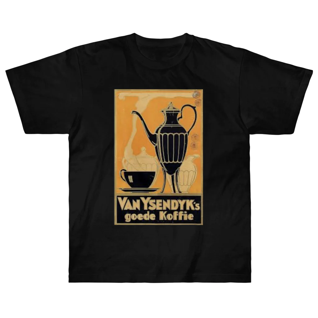 YS VINTAGE WORKSのベルギー　珈琲 Van Ysendyk's ヘビーウェイトTシャツ