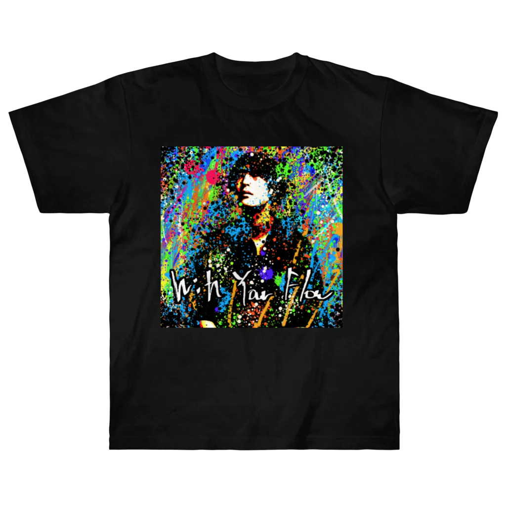 ojyojyoの大曲貴斗　With Your Flow ヘビーウェイトTシャツ