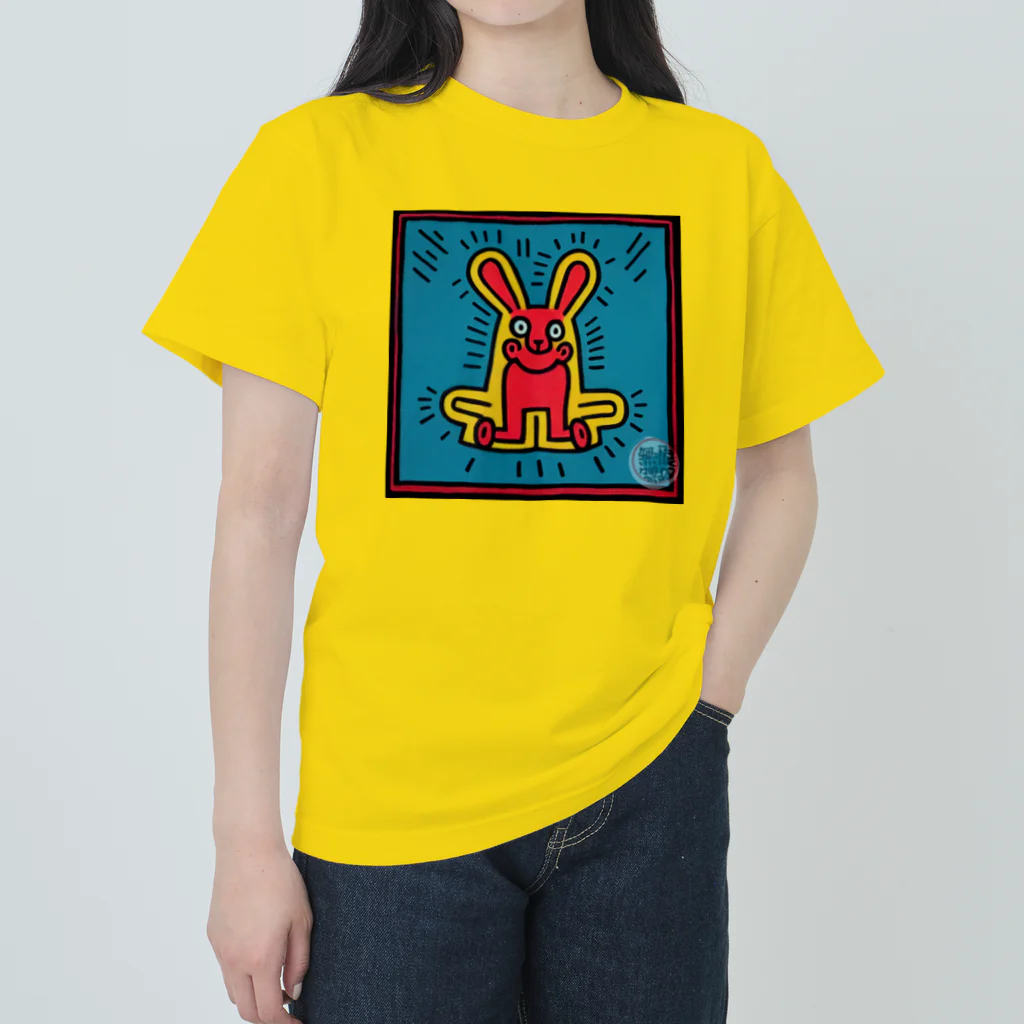 Magic Worldのカラフルな生き物シリーズ Heavyweight T-Shirt