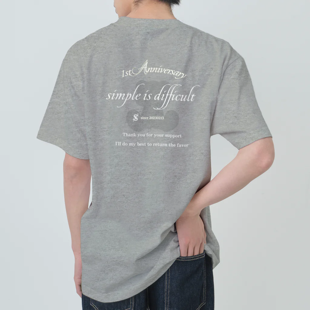 s.i.d.のS.I.D.１周年記念限定商品 ヘビーウェイトTシャツ