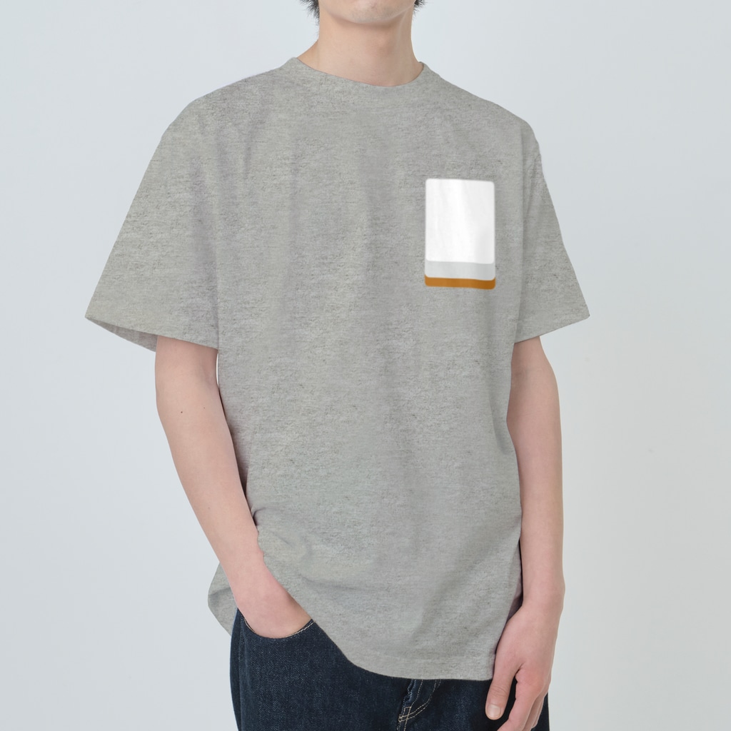キッズモード某の白 ( 麻雀グッズ ) Heavyweight T-Shirt