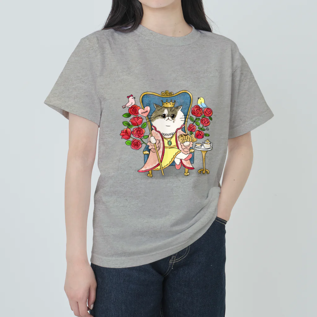 exotic＊otomeのクイーン★をとめ ヘビーウェイトTシャツ