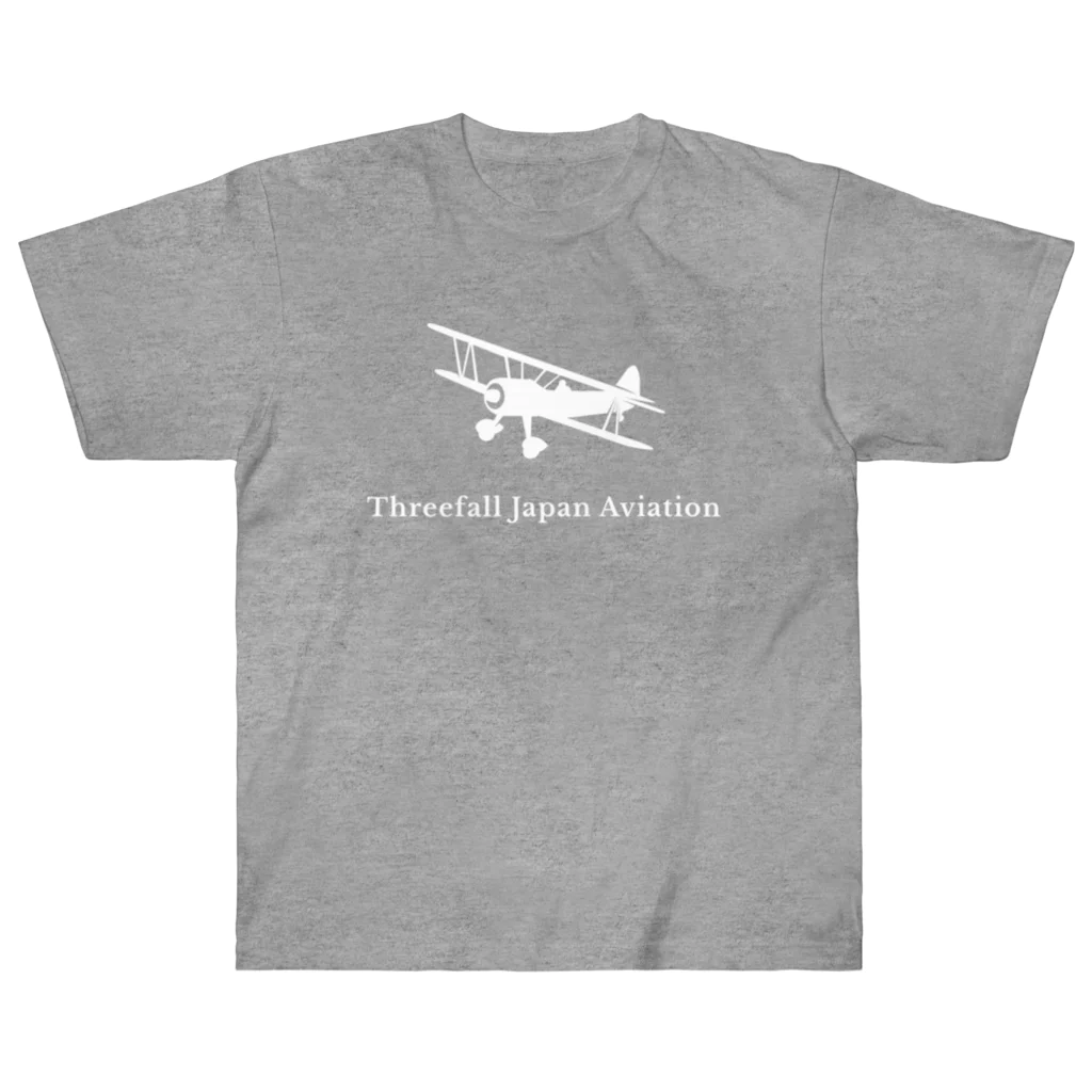 Threefall Japan Aviationの【Threefall Japan Aviation 】Tシャツ ヘビーウェイトTシャツ