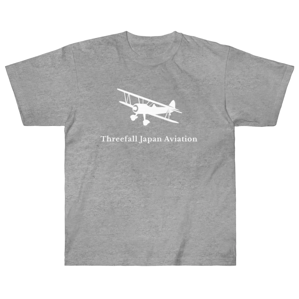 Threefall Japan Aviationの【Threefall Japan Aviation 】Tシャツ Heavyweight T-Shirt