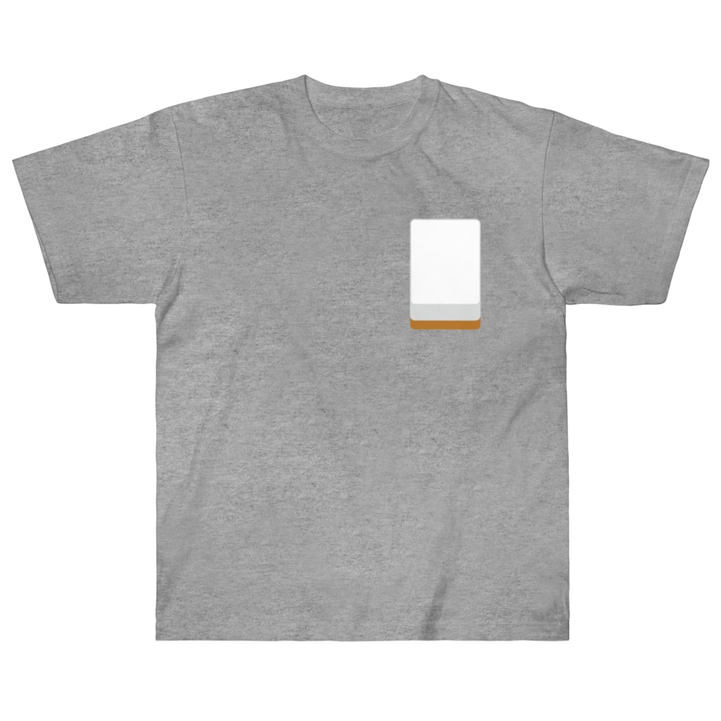 キッズモード某の白 ( 麻雀グッズ ) Heavyweight T-Shirt