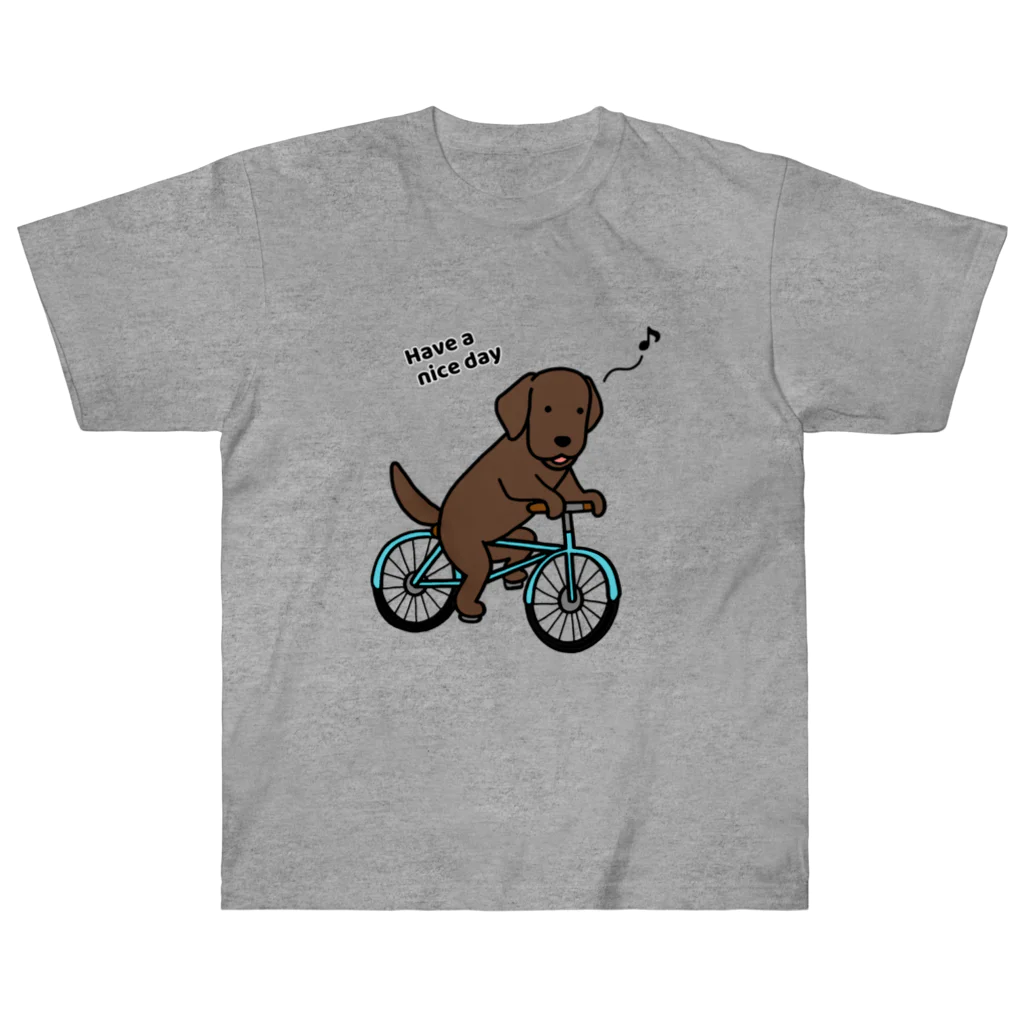 efrinmanのbicycleラブ チョコ ヘビーウェイトTシャツ