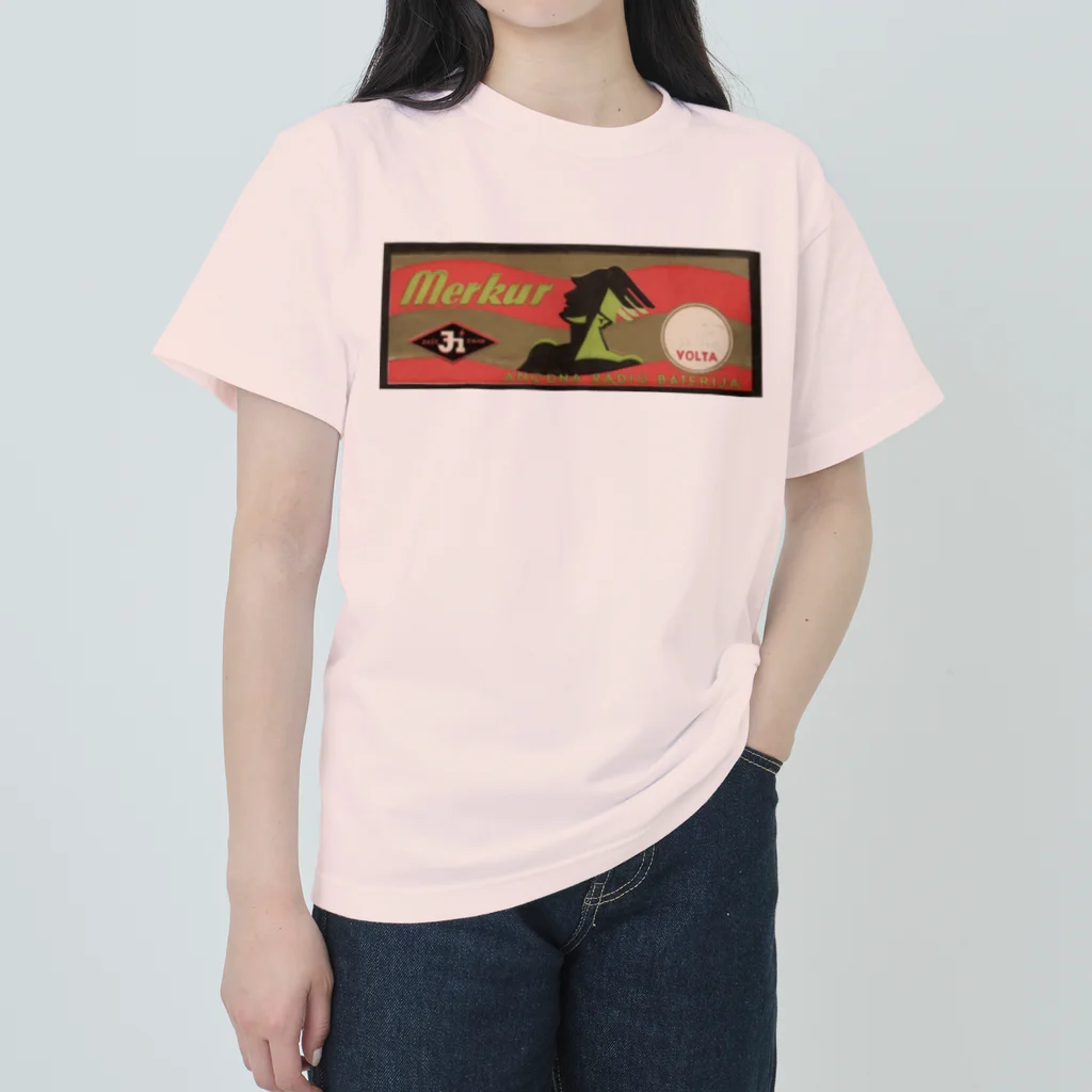 YS VINTAGE WORKSのユーゴスラビア　1930年代 Merkur ヘビーウェイトTシャツ