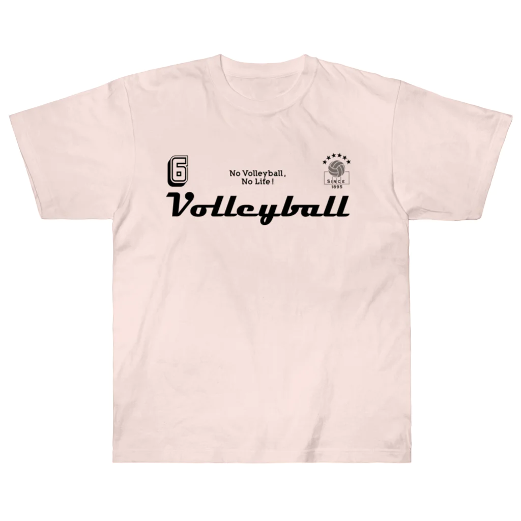 ShibuTのVolleyball(バレーボール) ヘビーウェイトTシャツ