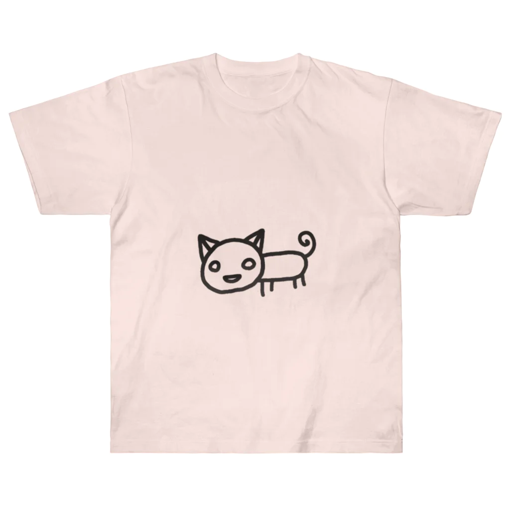 のほほん屋のにゃーたちゃん ヘビーウェイトTシャツ