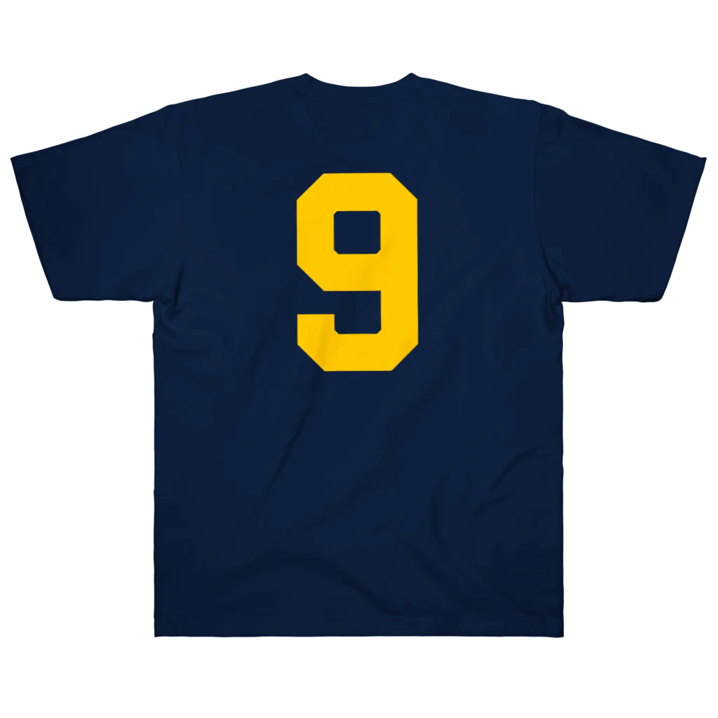 SubjecTeesの9条TシャツB 文字色:黄 ヘビーウェイトTシャツ