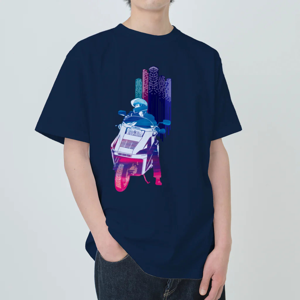 HIGEQLOのFUSION ヘビーウェイトTシャツ