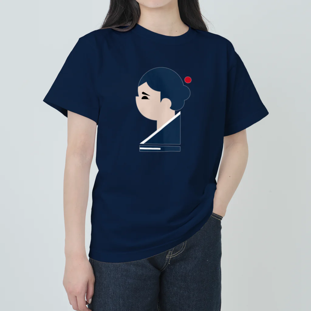 林家つる子真打昇進記念Tシャツの林家つる子公式Tシャツ ヘビーウェイトTシャツ