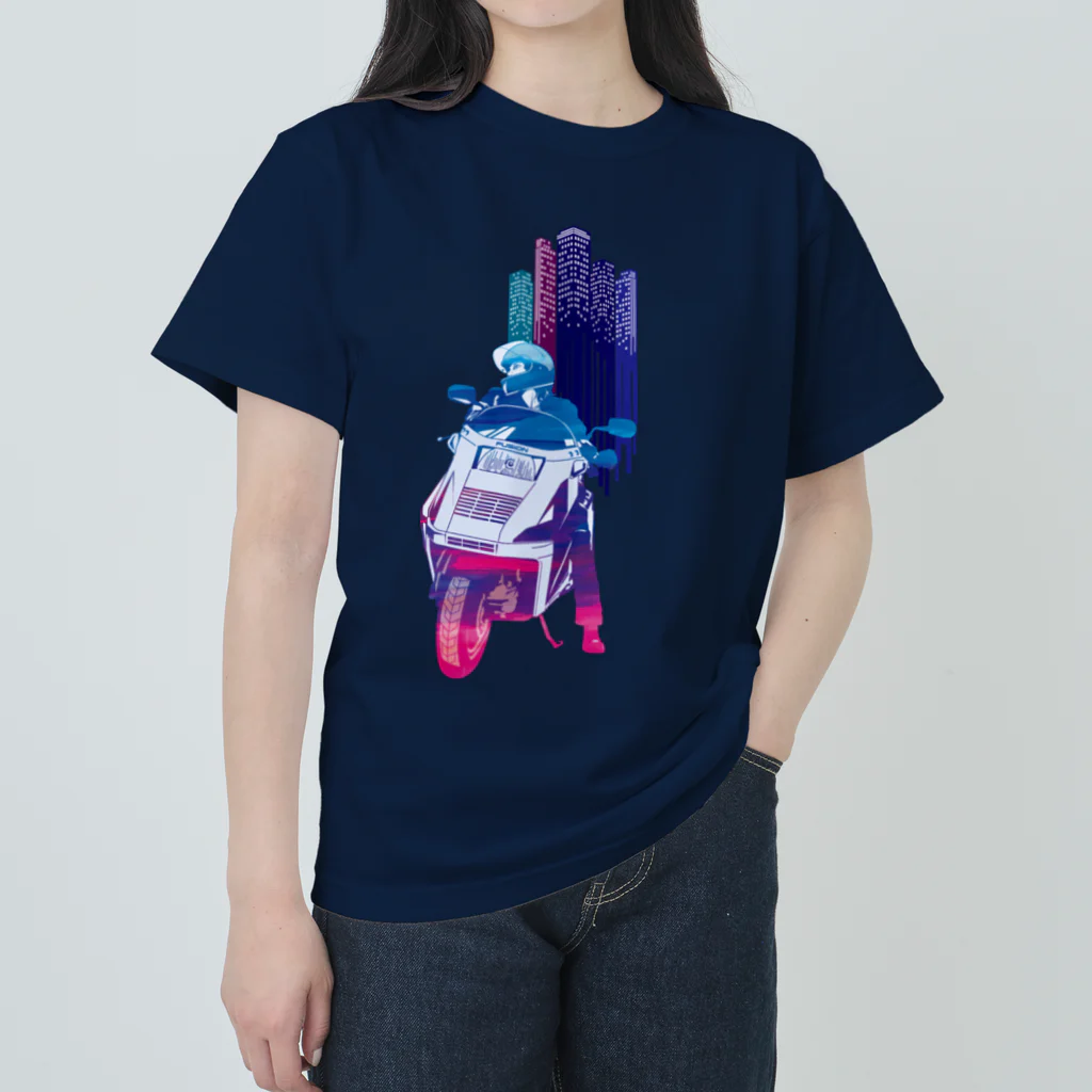 HIGEQLOのFUSION ヘビーウェイトTシャツ